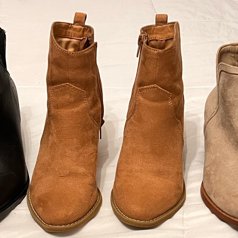 Ankle booties size 6
